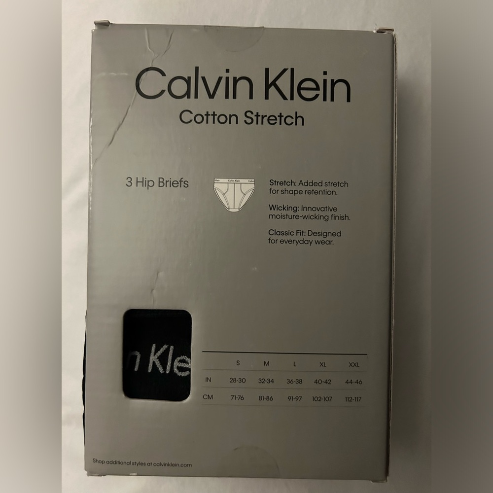 New in box CK briefs size large $45 in the store
